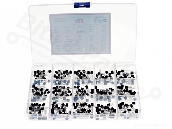 Transistorset 300-delig PNP/NPN